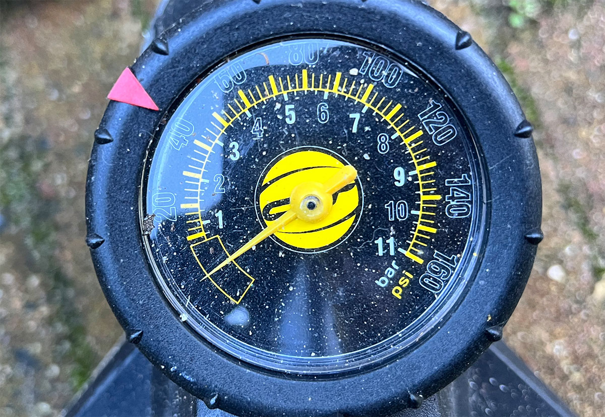 analogue gauge pressure